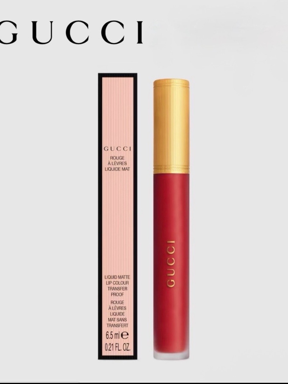 Gucci Liquid Matte Lip Colour Shade 25* Goldie Red